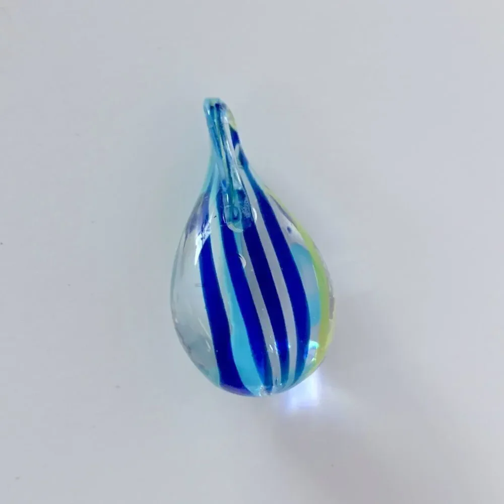 Hand Blown Art Glass Pendant